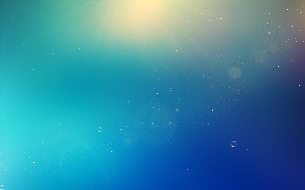 blue surface HD wallpaper